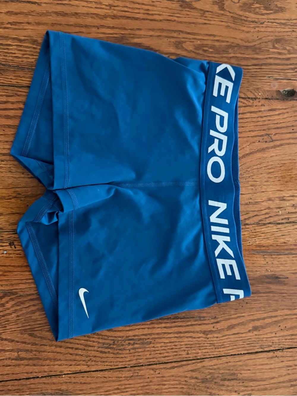 Nike Kids Blue Pro Compression Leggings